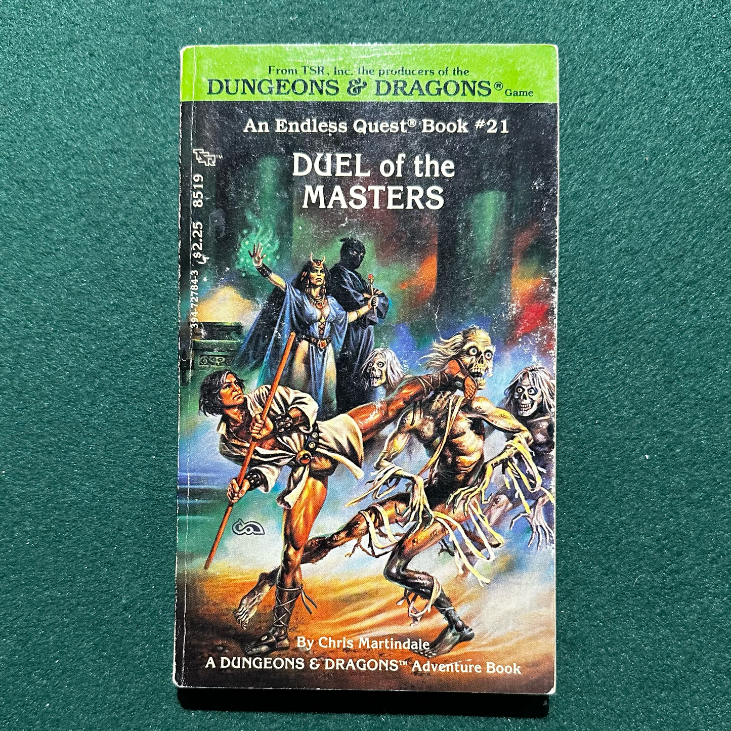 Vintage Fantasy Paperback: Chris Martindale - Endless Quest - Duel of the Masters FIRST PRINTING