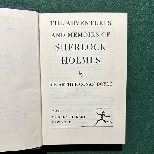 Vintage Fiction Hardback: Sir Arthur Conan Doyle - The Adventures and Memoirs of Sherlock Holmes