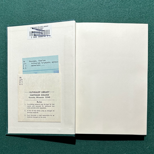 Vintage Non-Fiction Hardback: Charles Moorman - Arthurian Triptych: Mythic Materials in Charles Williams, C.S. Lewis and T.S. Eliot