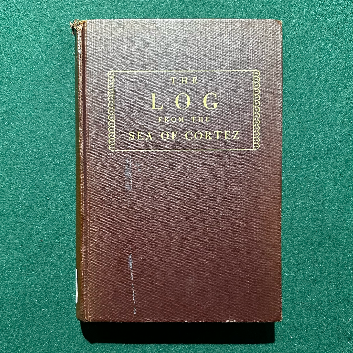 Vintage Fiction Hardback: John Steinbeck - The Log from the Sea of Cortez EX-LIBRARY FIRST EDITION