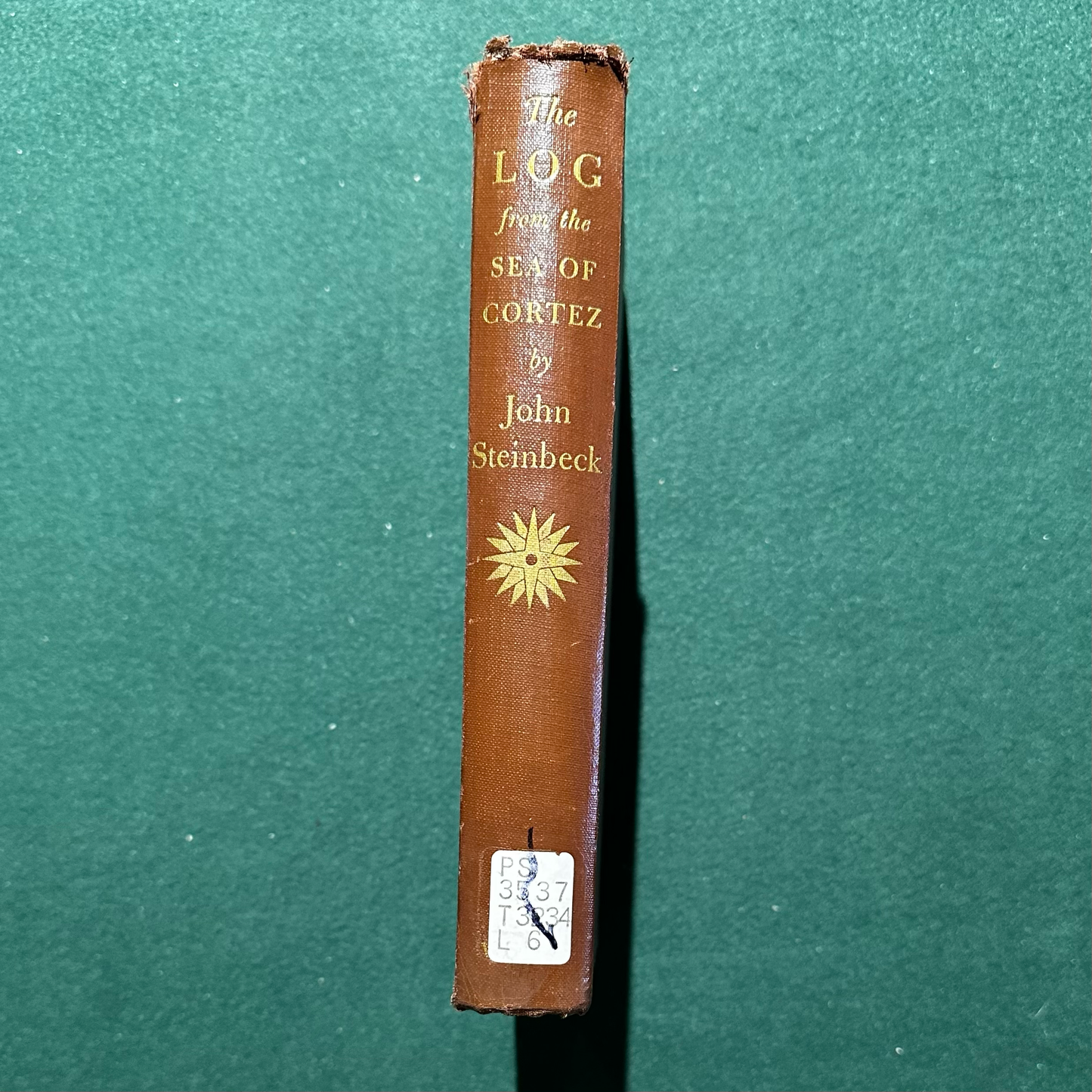 Vintage Fiction Hardback: John Steinbeck - The Log from the Sea of Cortez EX-LIBRARY FIRST EDITION