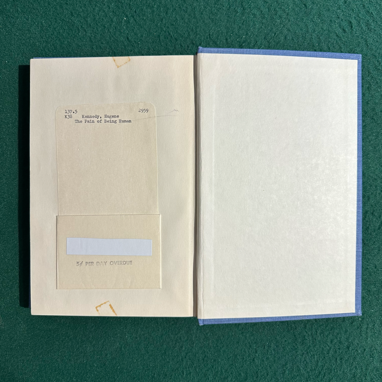 Vintage Non-Fiction Hardback: Eugene Kennedy - The Pain of Being Human