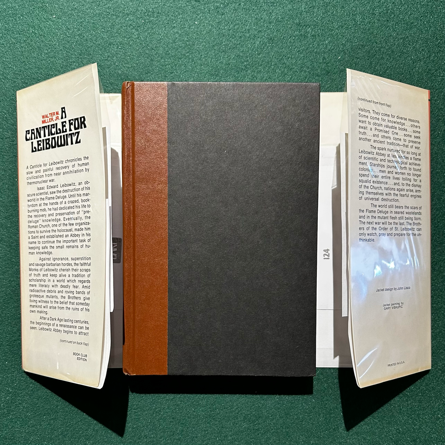 Vintage Sci-Fi Hardback: Walter M Miller Jr. - A Canticle for Leibowitz BCE