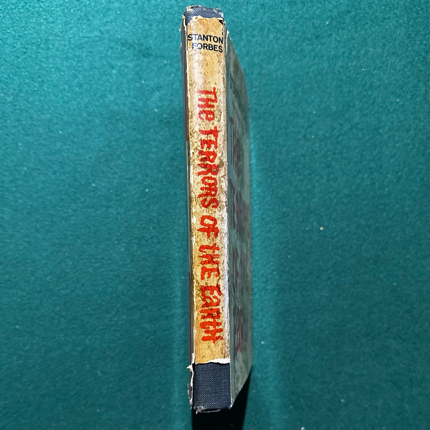 Vintage Fiction Hardback: Stanton Forbes - The Terrors of the Earth FIRST EDITION