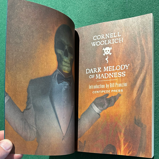 Horror Paperback: Cornell Woolrich - Dark Melody of Madness