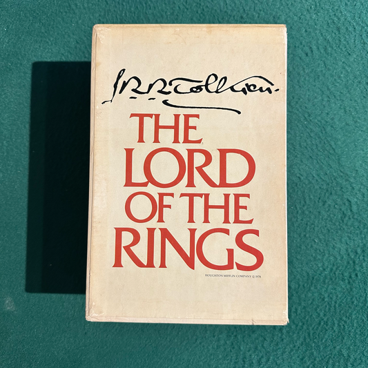 Vintage Fantasy Hardback: JRR Tolkien - The Lord of the Rings SECOND EDITION