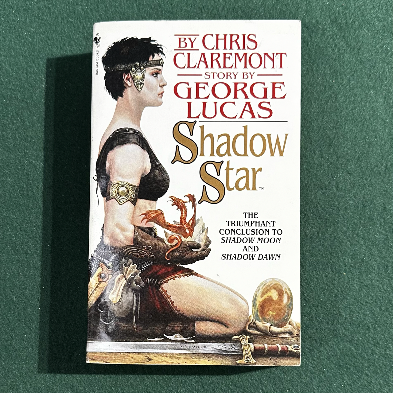 Vintage Fantasy Paperback: Chris Claremont and George Lucas - Shadow star FIRST PRINT