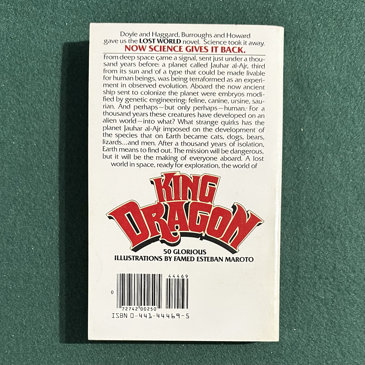 Vintage Fantasy Paperback: Andrew J Offutt - King Dragon FIRST PRINT
