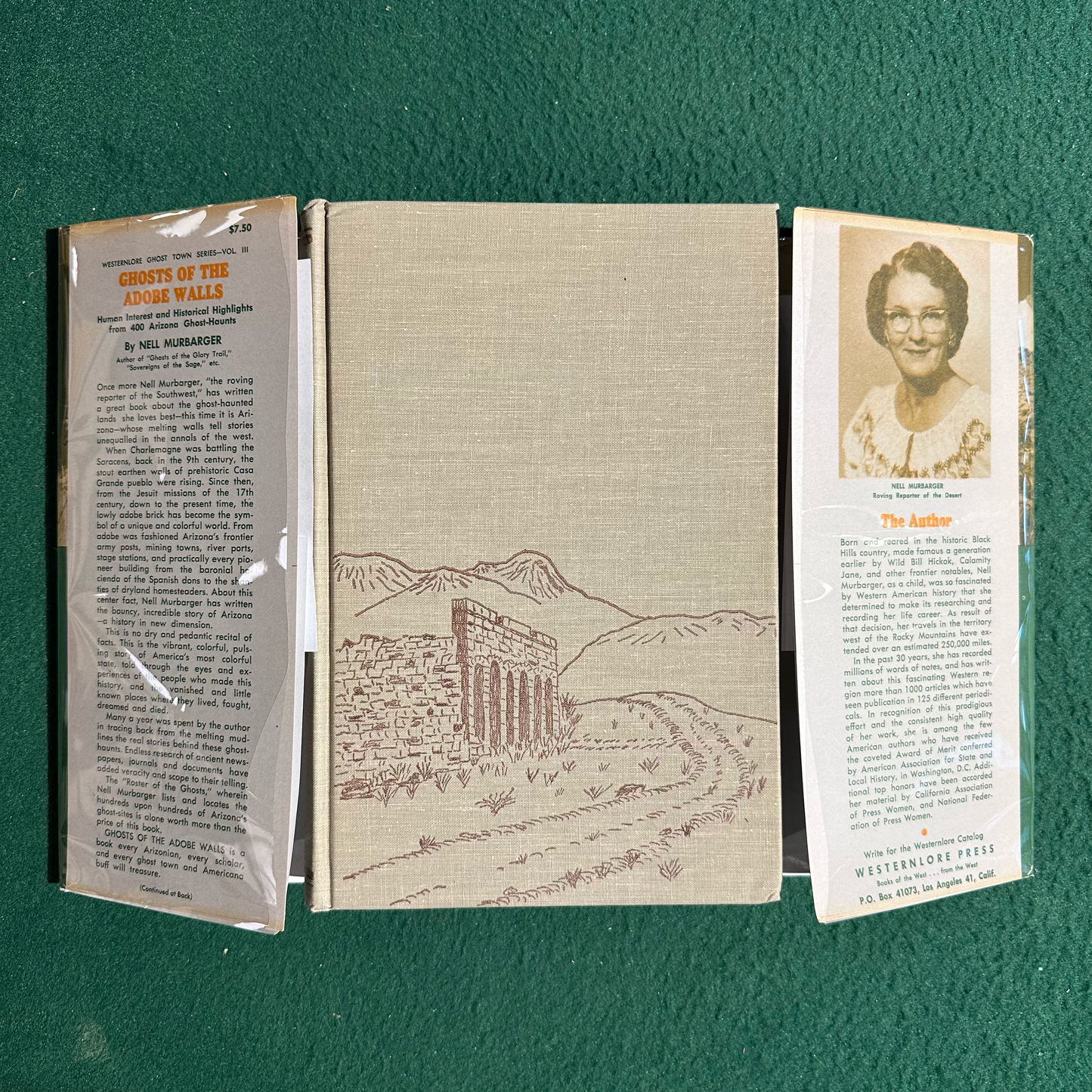 Vintage Non-Fiction Hardback: Nell Murbarger - Ghosts of the Adobe Walls