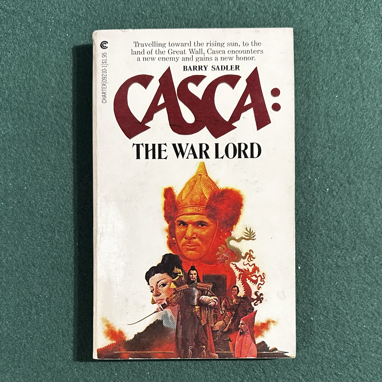Vintage Fantasy Paperback: Barry Sadler - Casca: The Warlord FIRST PRINT