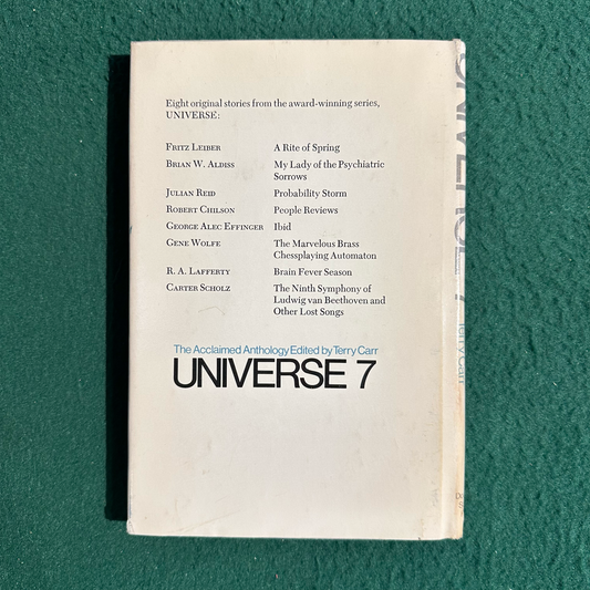 Vintage Sci-Fi Hardback: Universe 7, Edited by Terry Carr BCE