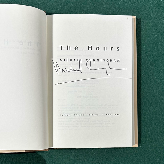 Vintage Fiction Hardback: Michael Cunningham - The Hours SIGNED