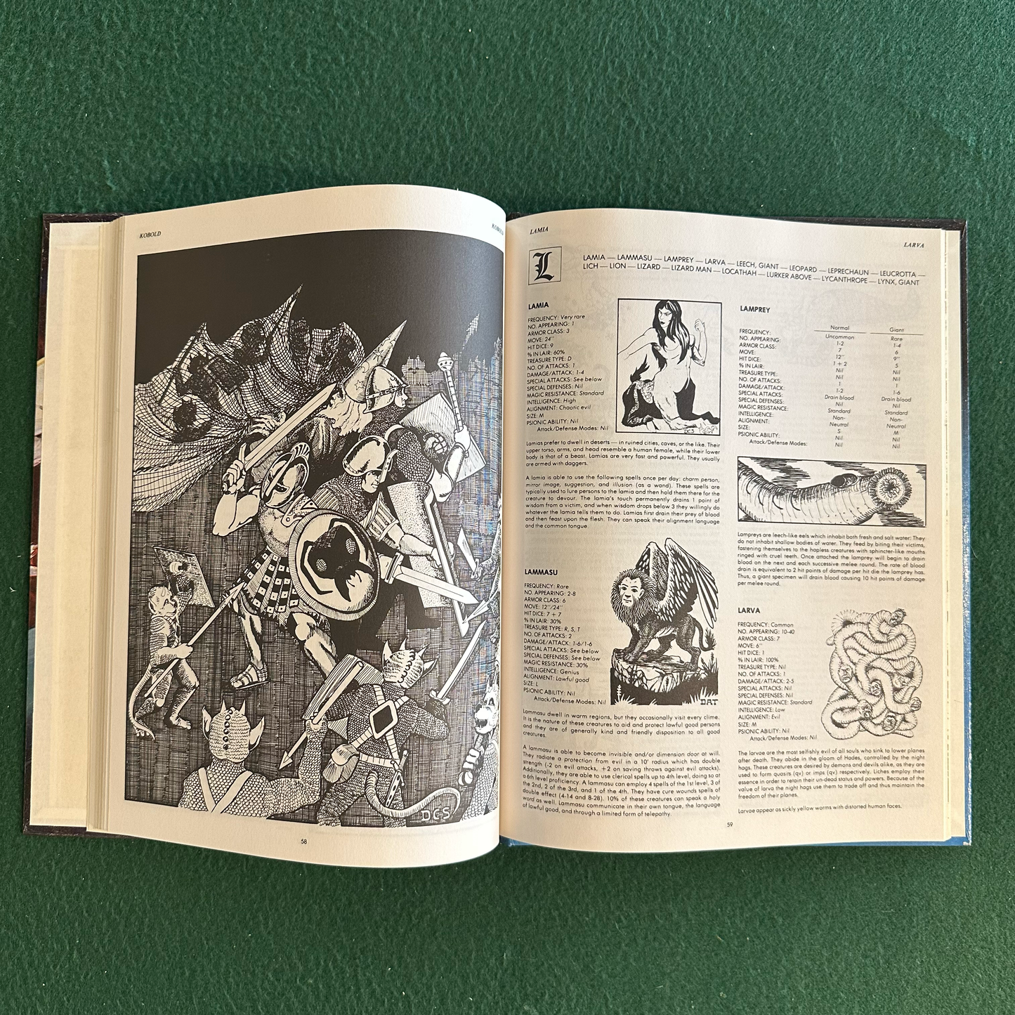 Vintage Advanced Dungeons & Dragons 1e: Monster Manual