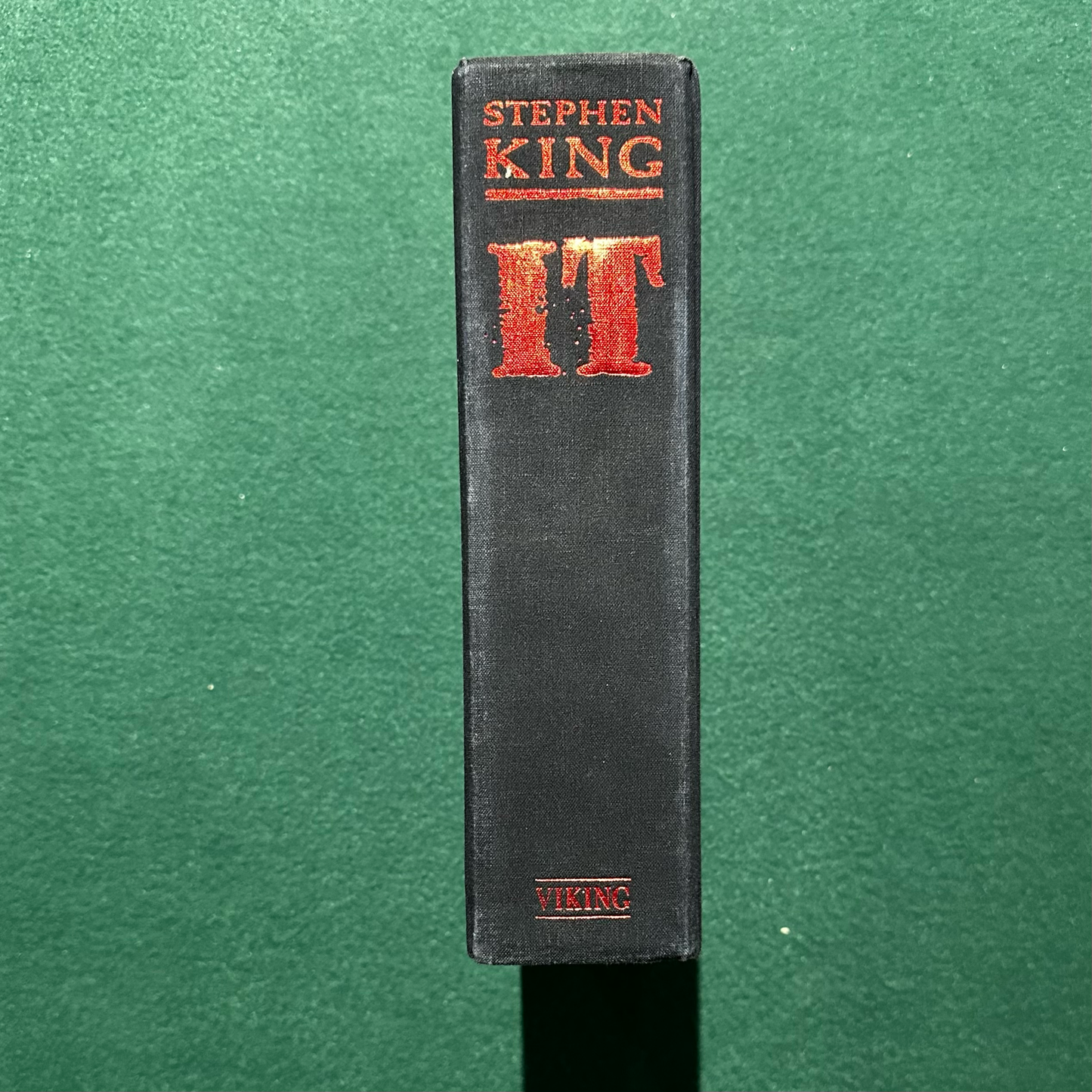 Vintage Horror Hardback: Stephen King - IT SIXTH PRINTING