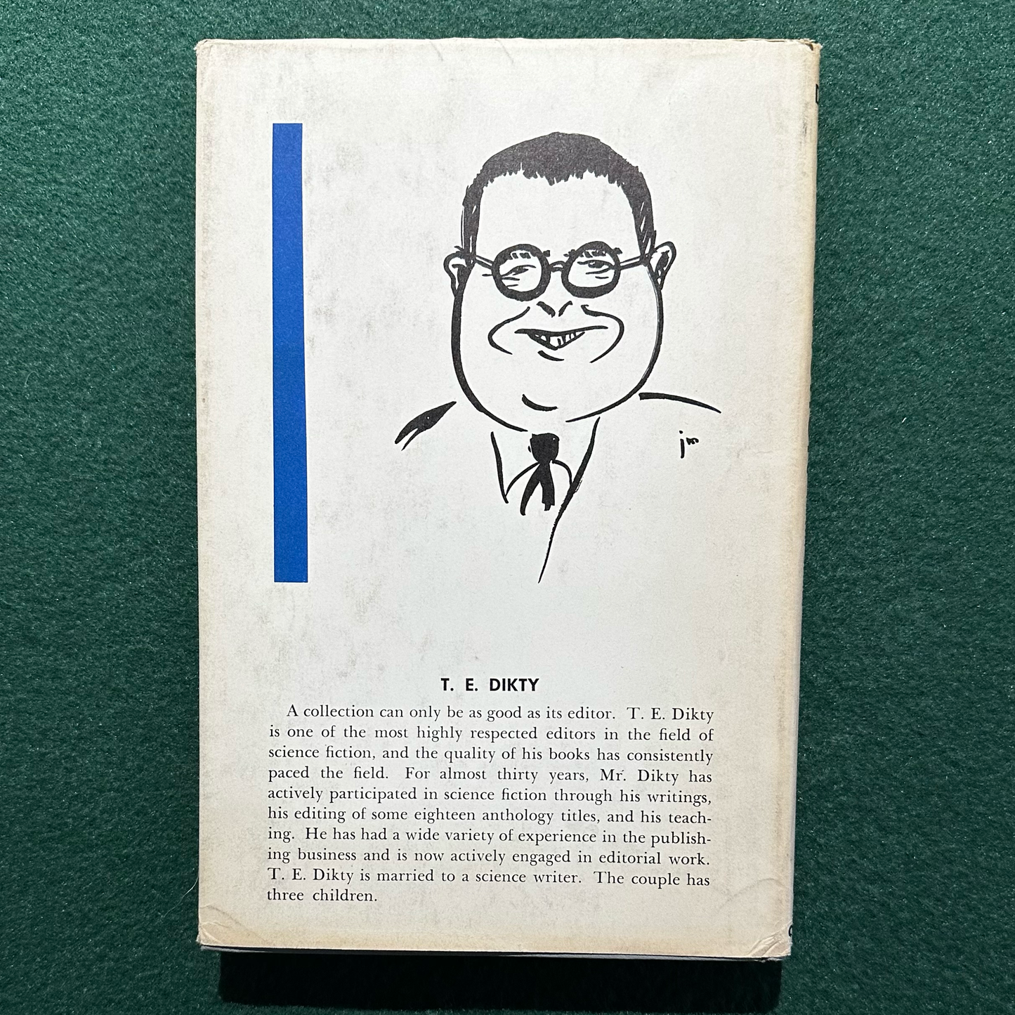 Vintage Sci-fi Hardback: The Best Science Fiction Stories and Novels, Ninth Series, Edited by T E Dikty BCE