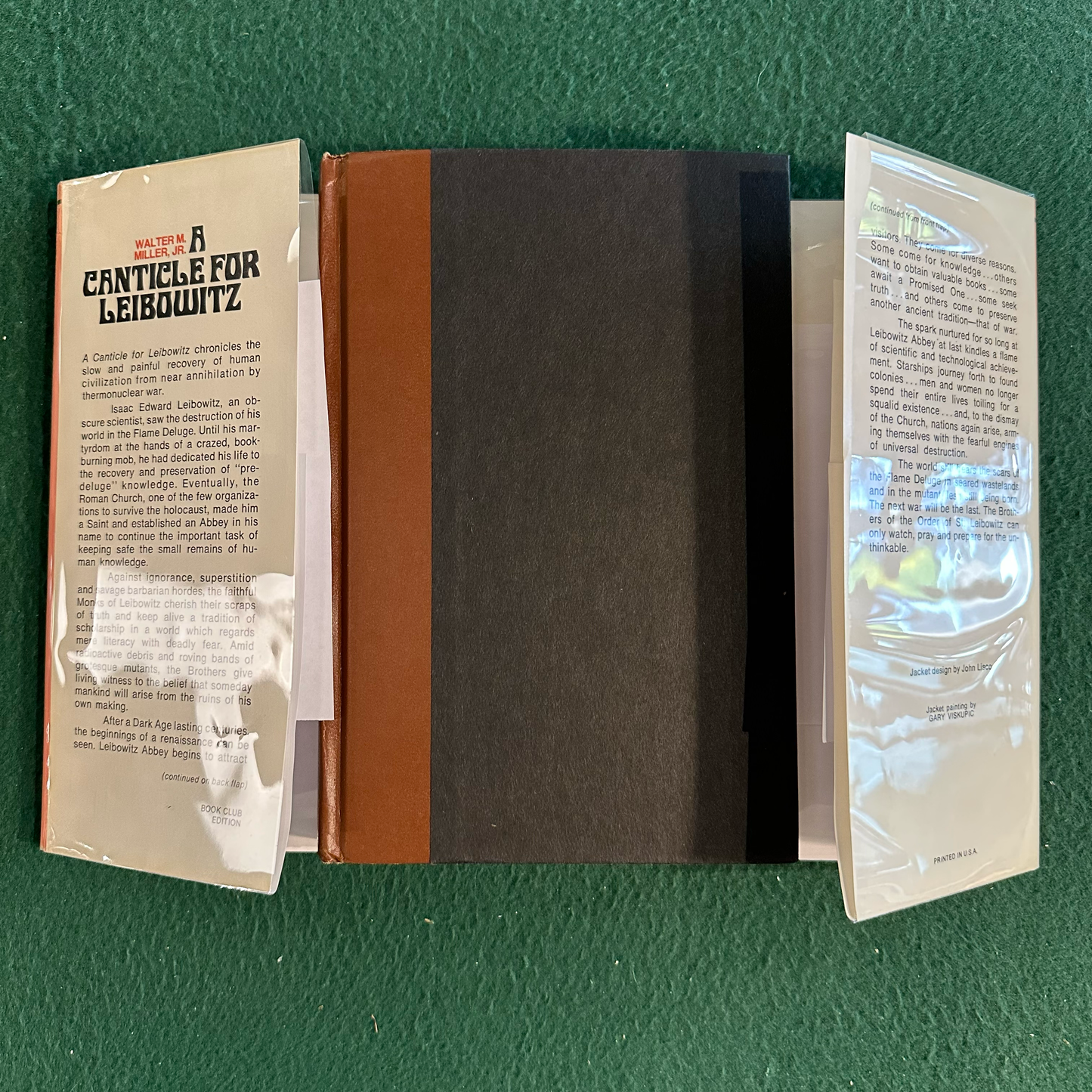Vintage Sci-Fi Hardback: Walter M Miller Jr. - A Canticle for Leibowitz BCE