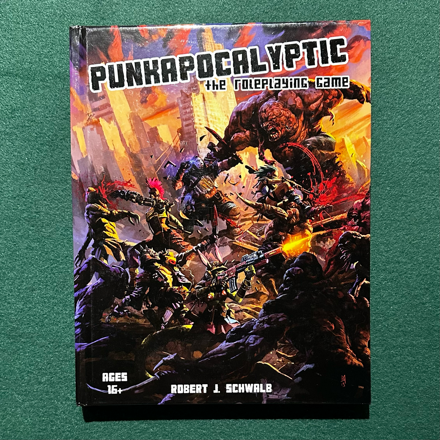 Roleplaying Game Hardback: Robert J Schwalb - Punkapocalyptic The Roleplaying Game SIGNED