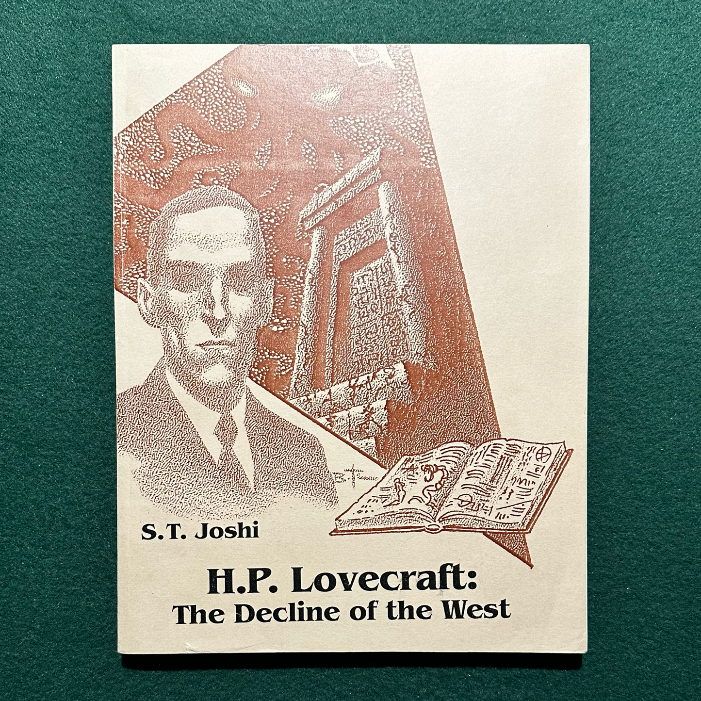 Vintage Horror Paperback: S T Joshi - HP Lovecraft: The Decline of the West