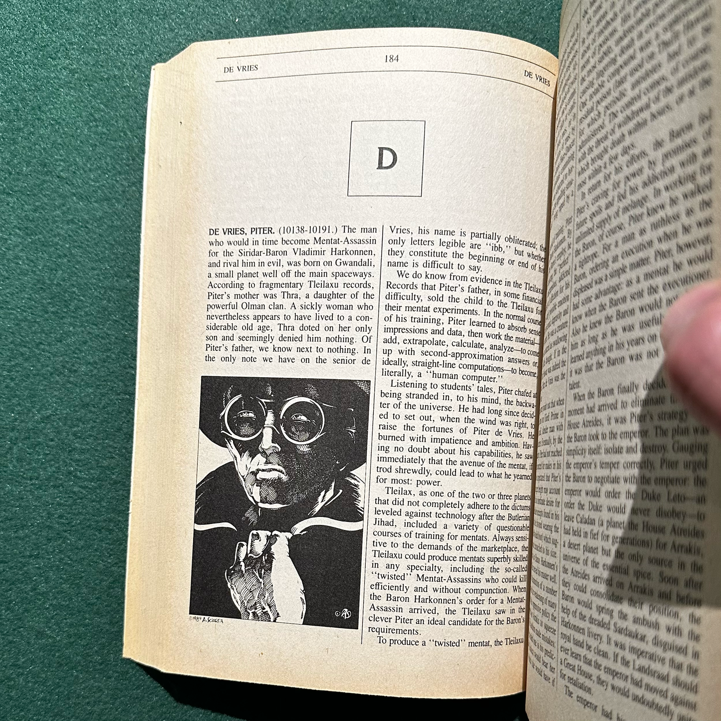 Vintage Sci-fi Paperback: Frank Herbert and Dr Willis E McNelly - The Dune Encyclopedia UK EDITION
