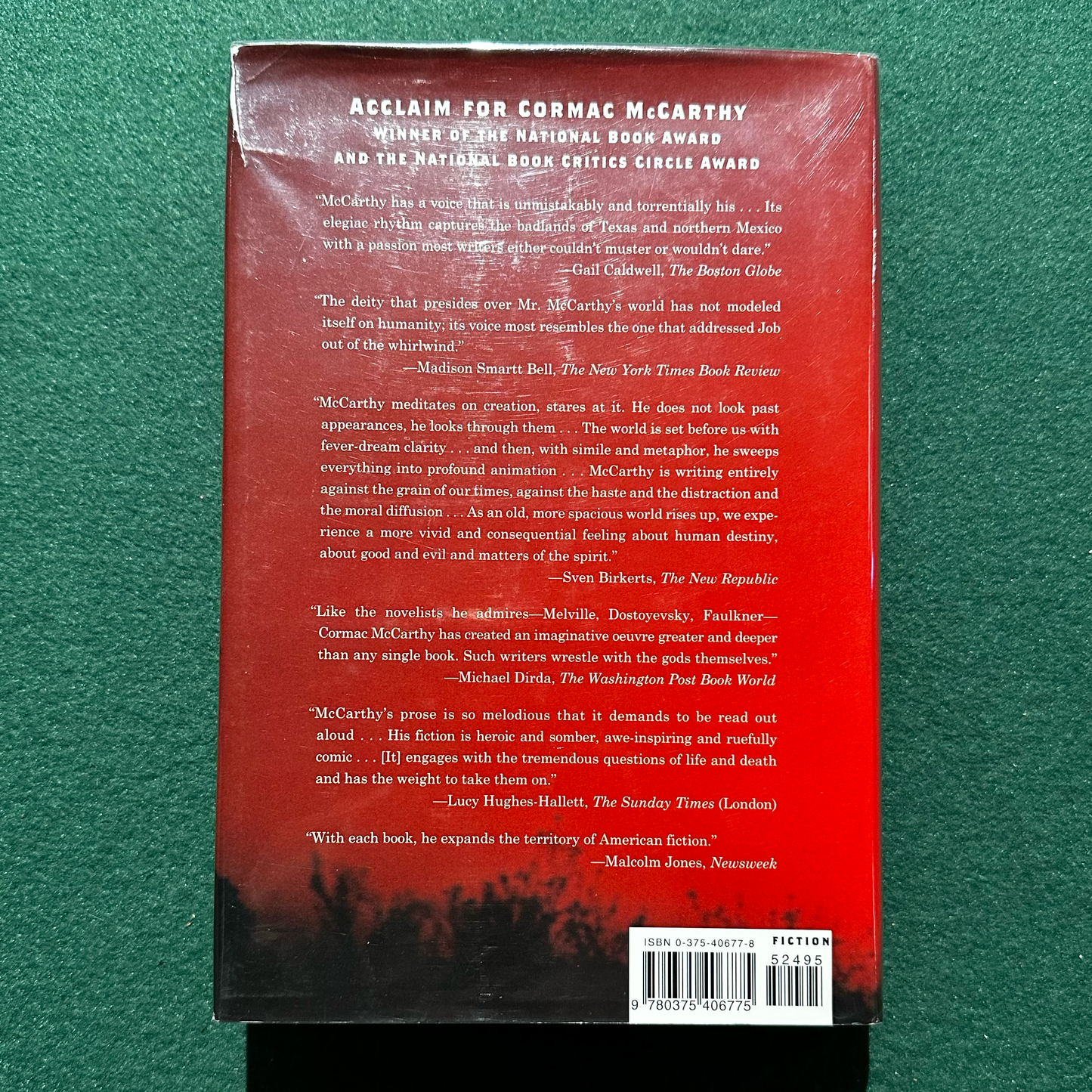 Fiction Hardback: Cormac McCarthy - No Country for Old Men FIRST EDITION