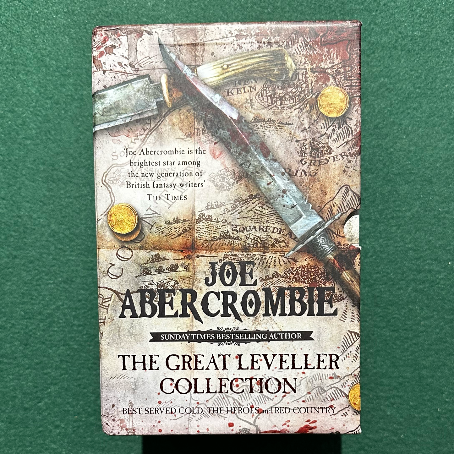 Fantasy Paperback: Joe Abercrombie - The Great Leveller Collection Box Set UK IMPORT