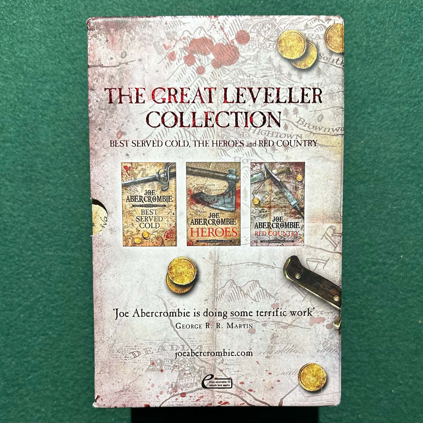 Fantasy Paperback: Joe Abercrombie - The Great Leveller Collection Box Set UK IMPORT