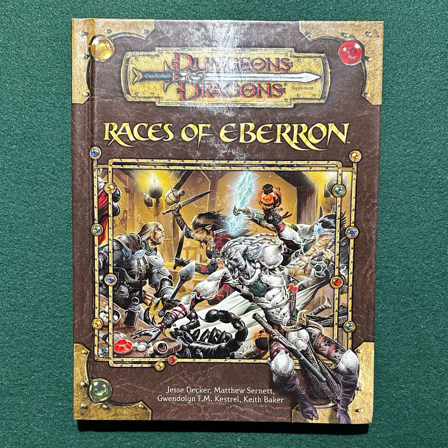Dungeons & Dragons Accessory: Races of Eberron 3.5e FIRST PRINTING