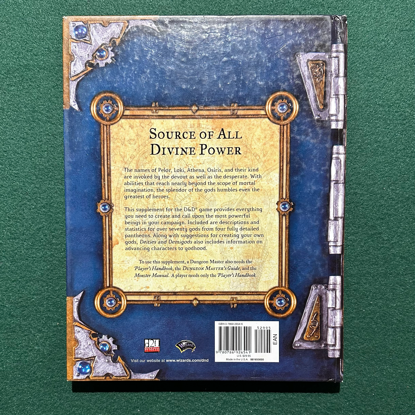 Dungeons & Dragons Accessory: Deities and Demigods 3e