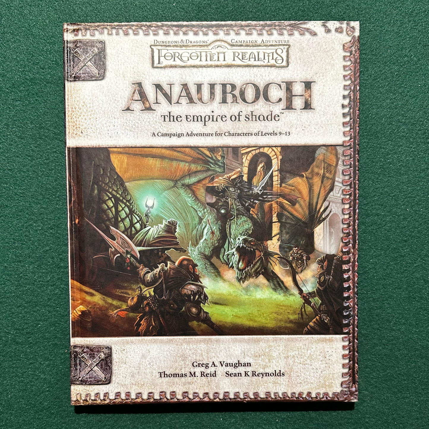 Vintage Dungeons & Dragons Adventure: Forgotten Realms - Anauroch, The Empire of Shade 3.5e FIRST PRINTING