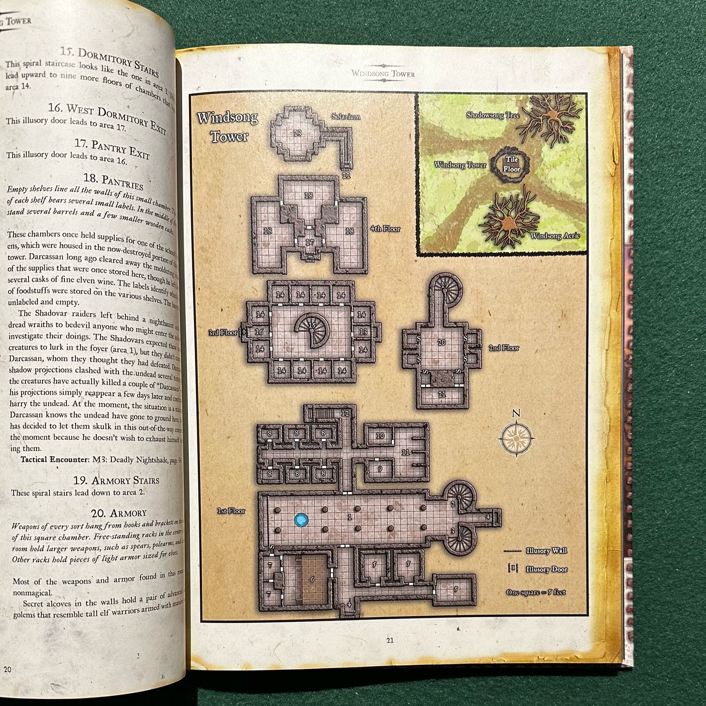 Vintage Dungeons & Dragons Adventure: Forgotten Realms - Anauroch, The Empire of Shade 3.5e FIRST PRINTING