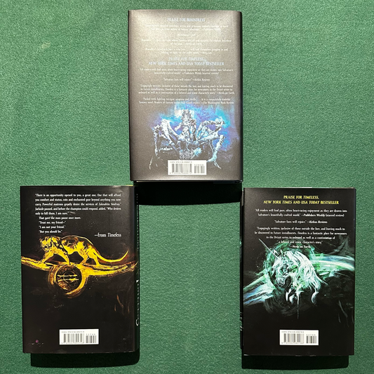 Fantasy Hardbacks: R A Salvatore - Timeless, Boundless, Relentless Trilogy FIRST EDITIONS