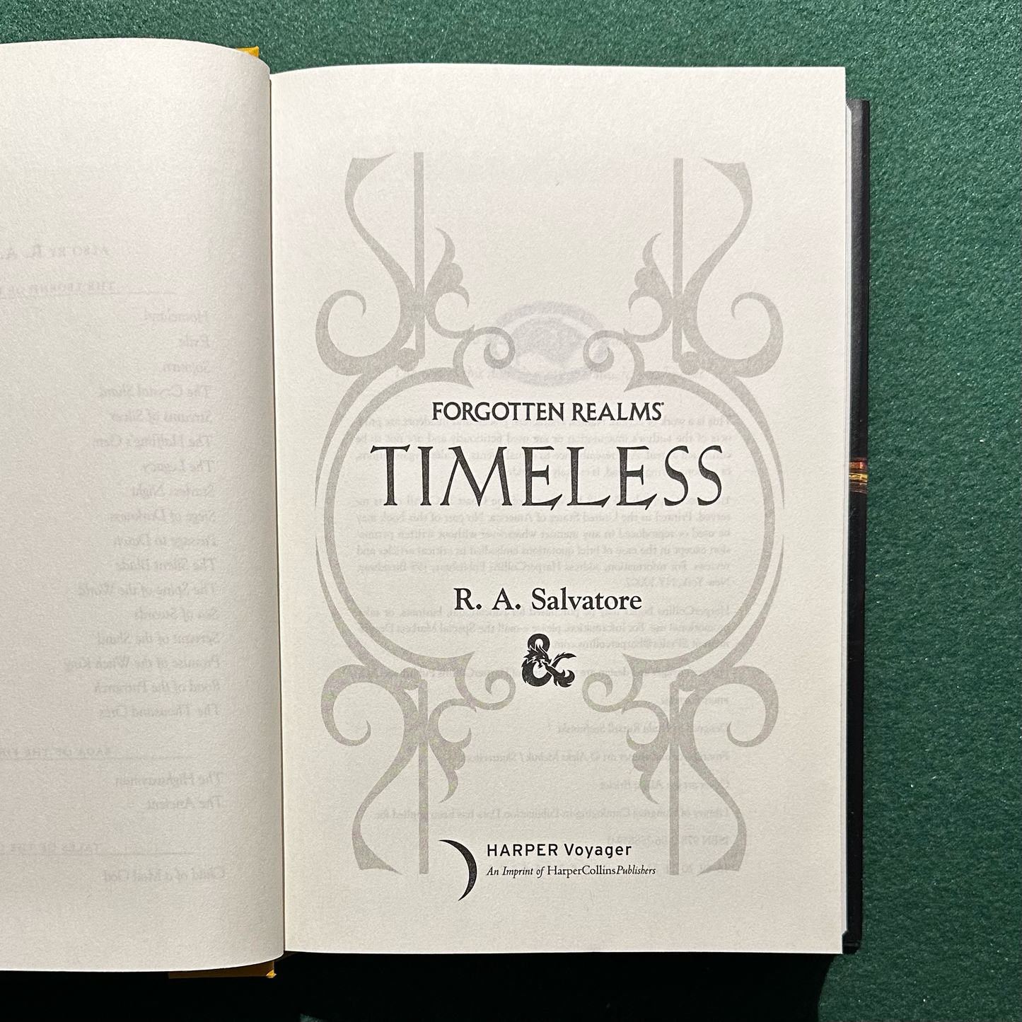 Fantasy Hardbacks: R A Salvatore - Timeless, Boundless, Relentless Trilogy FIRST EDITIONS