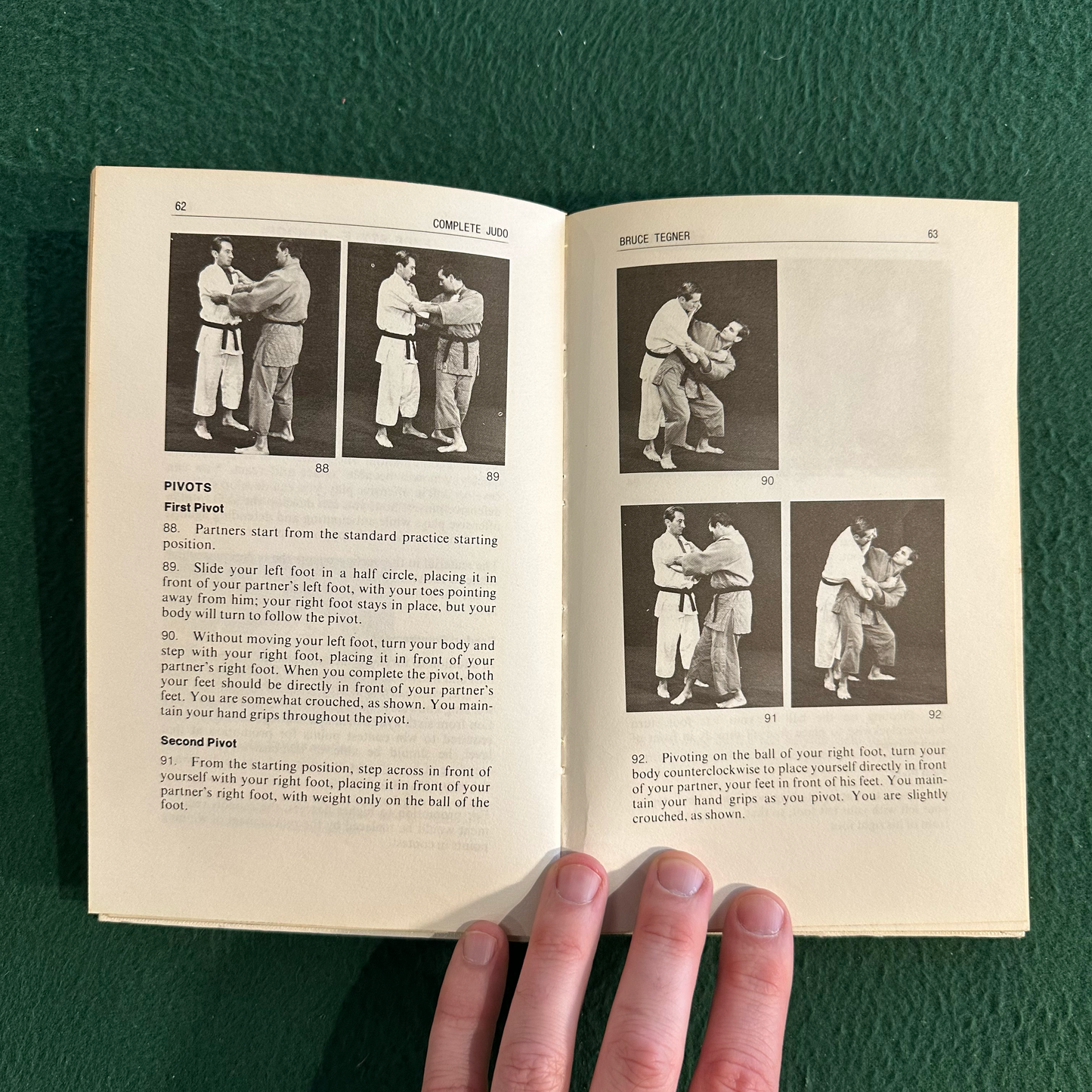 Vintage Non-Fiction Hardback: Bruce Tegner's Complete Book of Judo