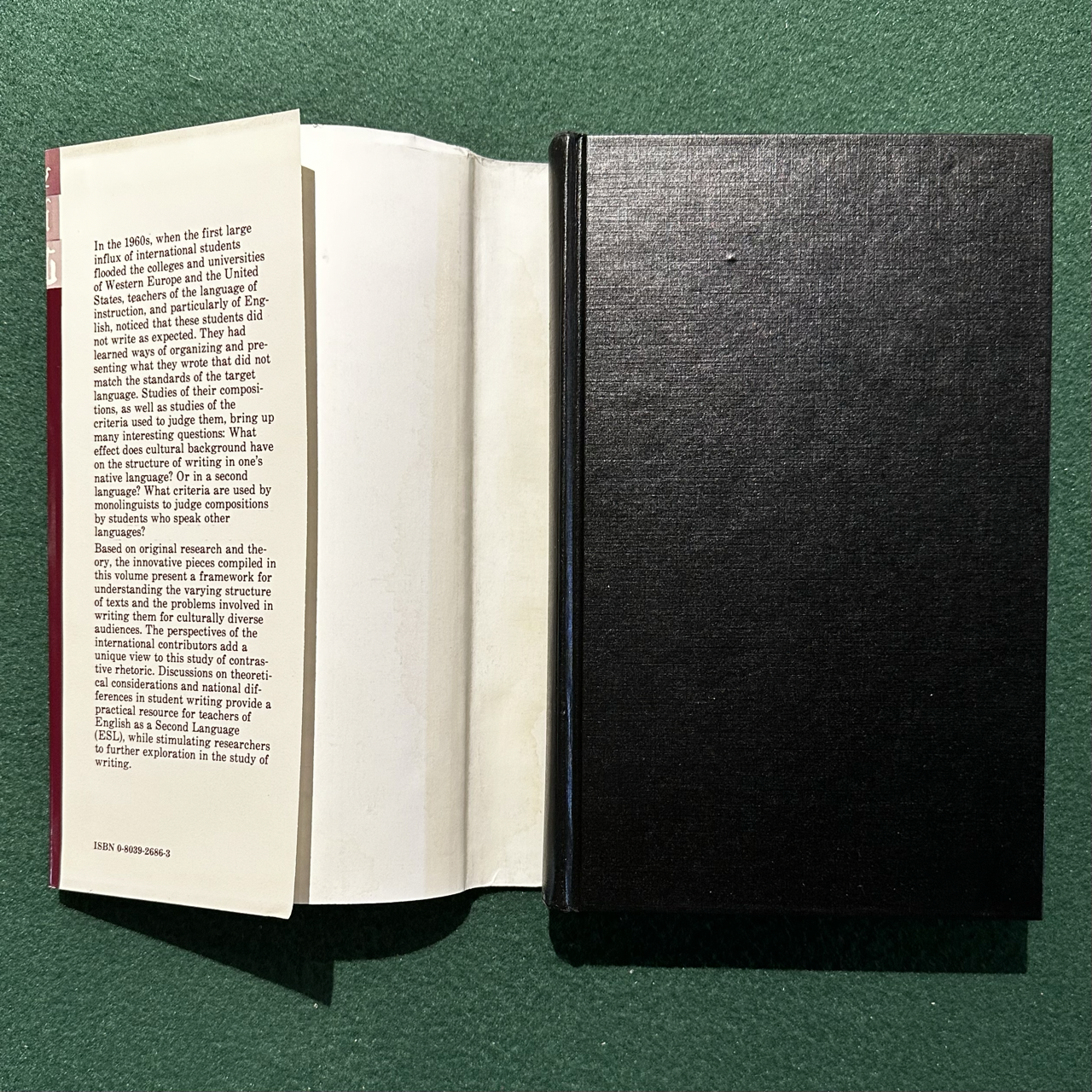 Vintage Non-Fiction Hardback: Alan C Purves - Writing Across Languages and Cultures, Vol 2 FIRST PRINTING
