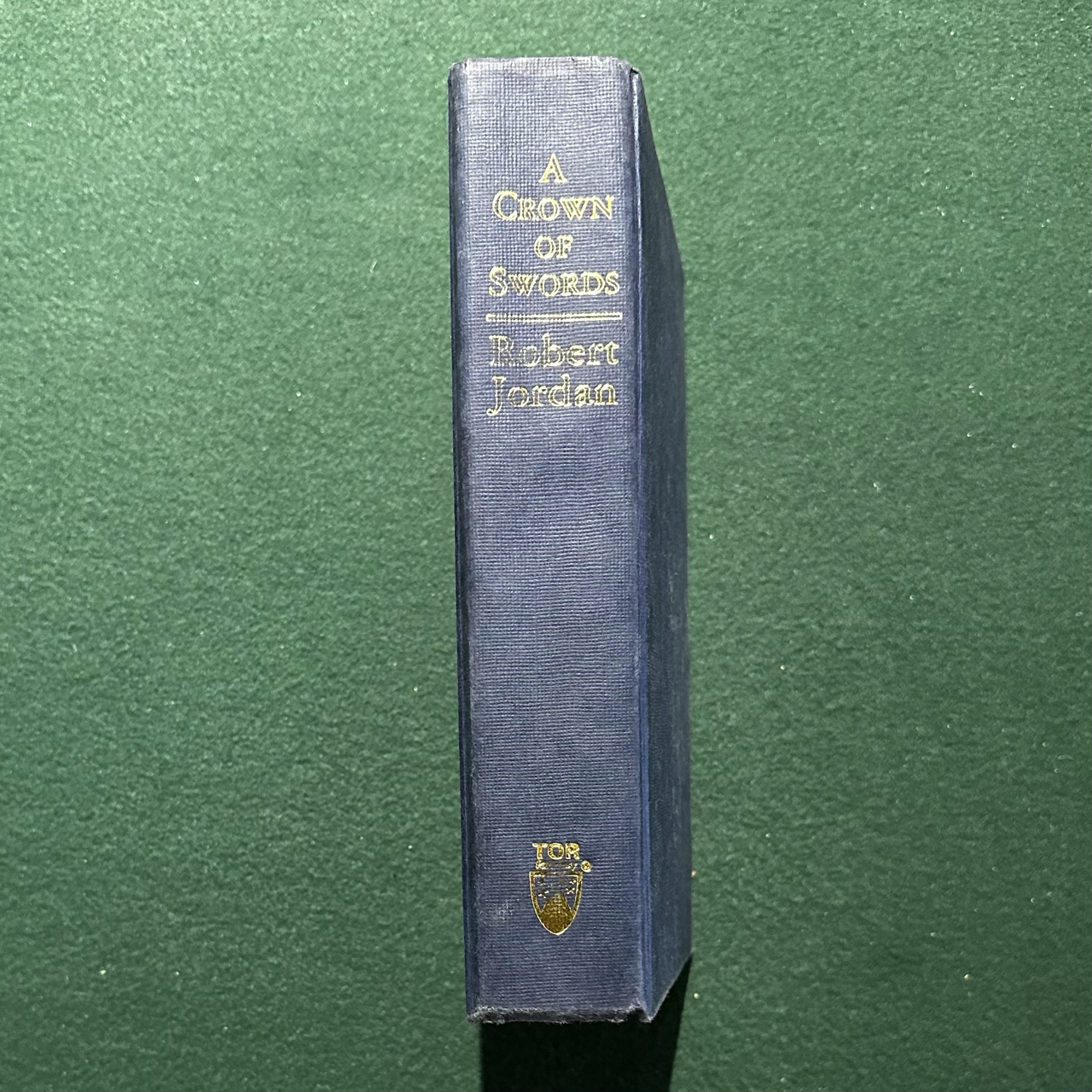 Vintage Fantasy Hardback: Robert Jordan - A Crown of Swords, Book 7 of The Wheel of Time SIGNED FIRST EDITION/PRINTING