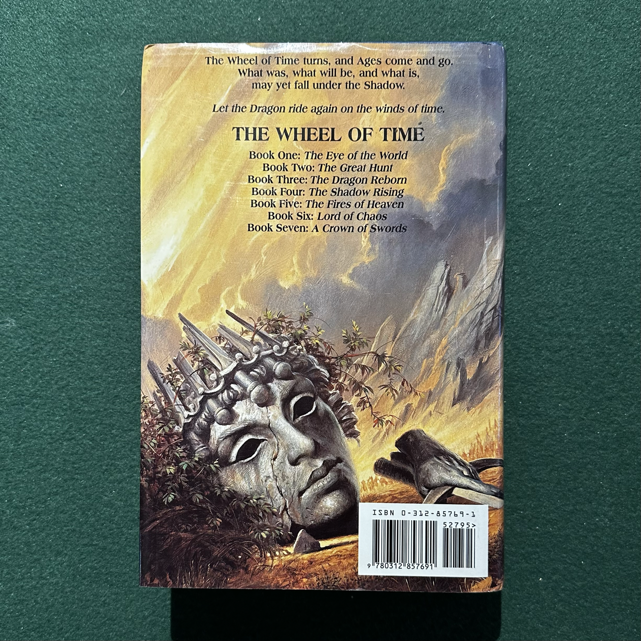 Vintage Fantasy Hardback: Robert Jordan - The Path of Daggers, Book 8 of The Wheel of Time SIGNED FIRST EDITION/PRINTING