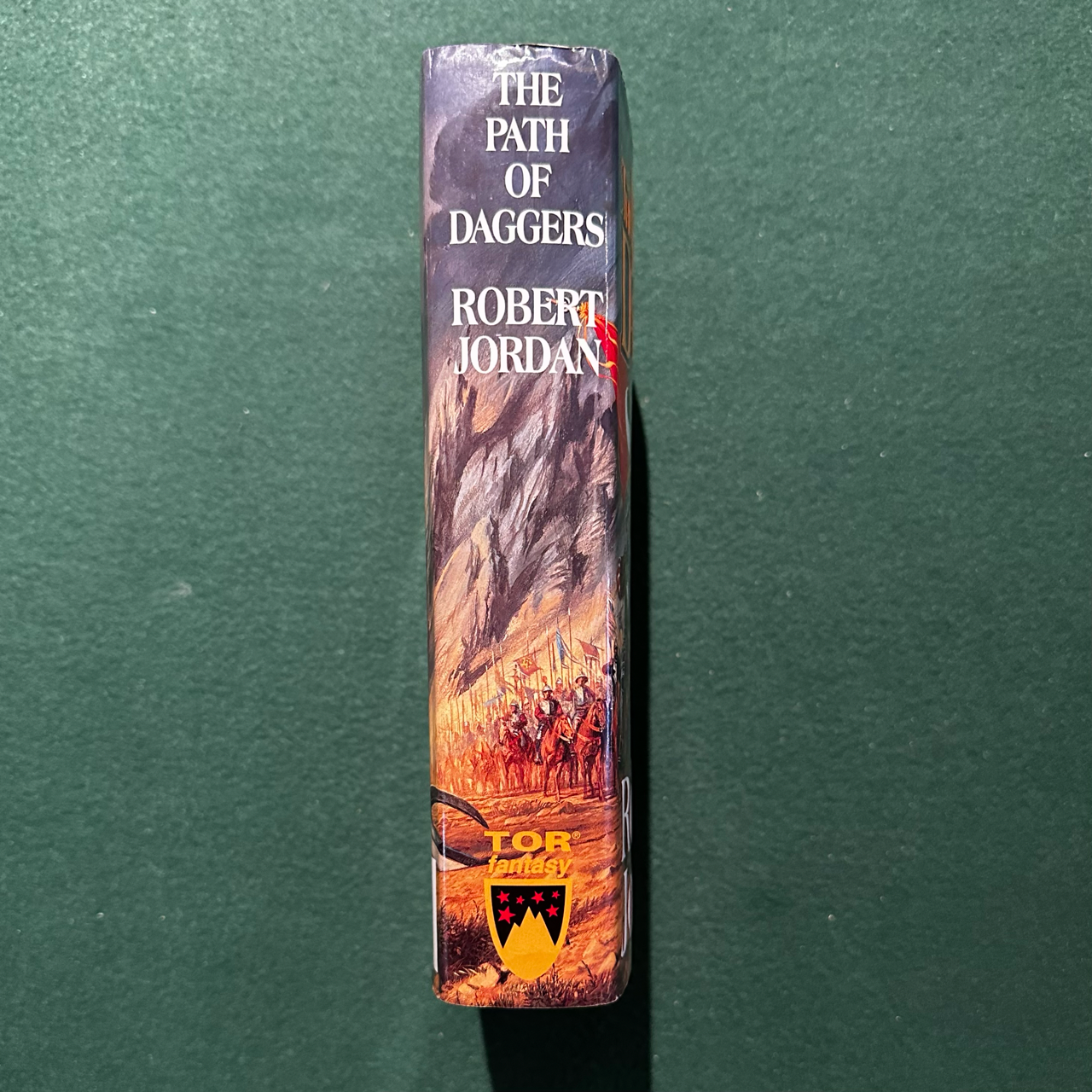 Vintage Fantasy Hardback: Robert Jordan - The Path of Daggers, Book 8 of The Wheel of Time SIGNED FIRST EDITION/PRINTING