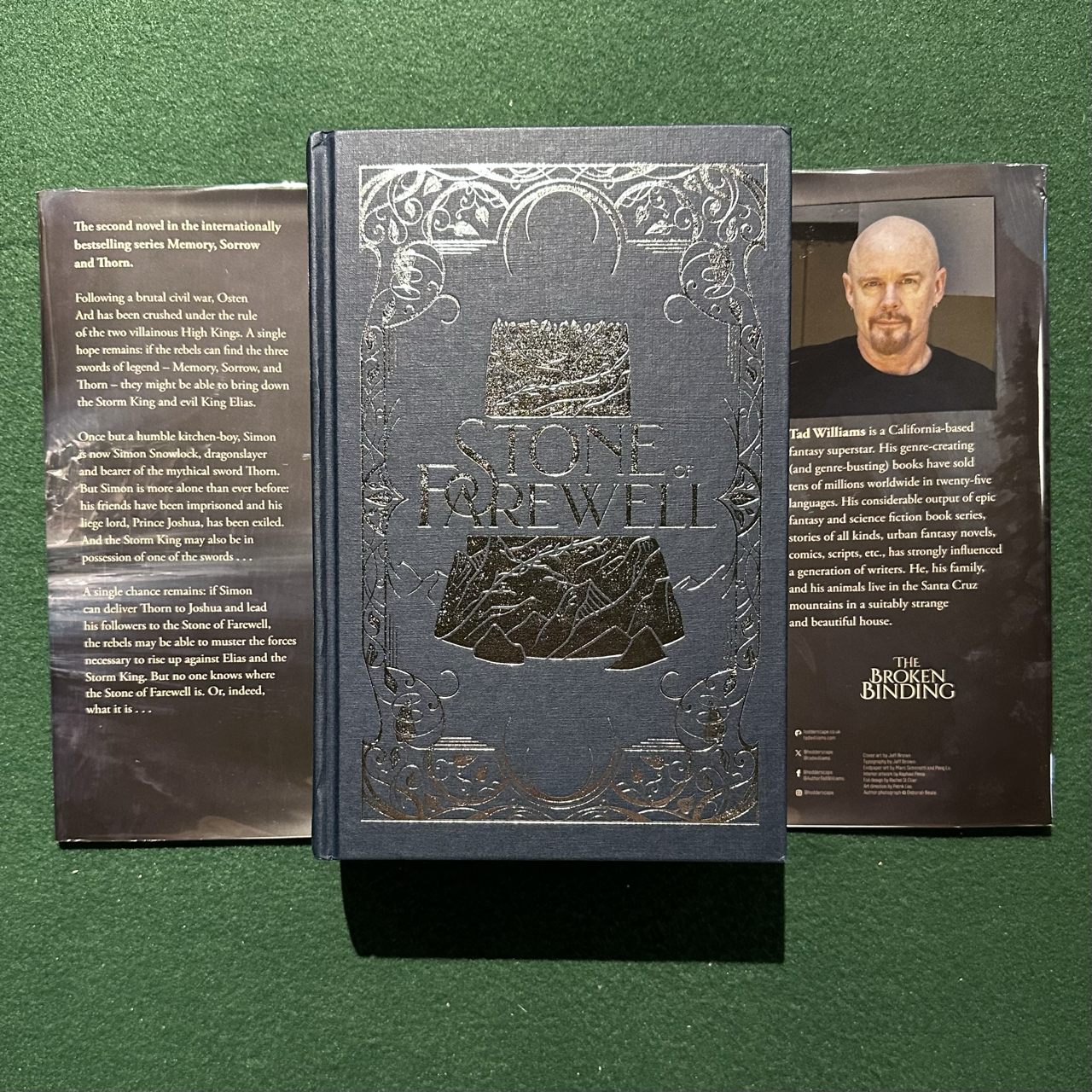 Fantasy Hardback: Tad Williams - The Stone of Farewell BROKEN BINDING FIRST EDITION