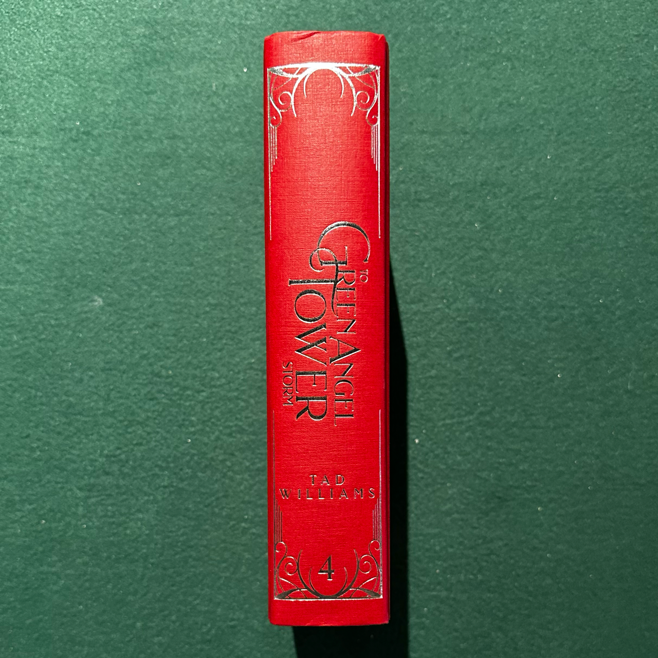 Fantasy Hardback: Tad Williams - To Green Angel Tower: Storm BROKEN BINDING FIRST EDITION