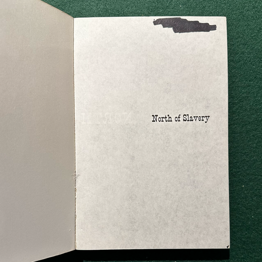 Vintage Non-Fiction Paperback: Leon F Litwack - North of Slavery 1969