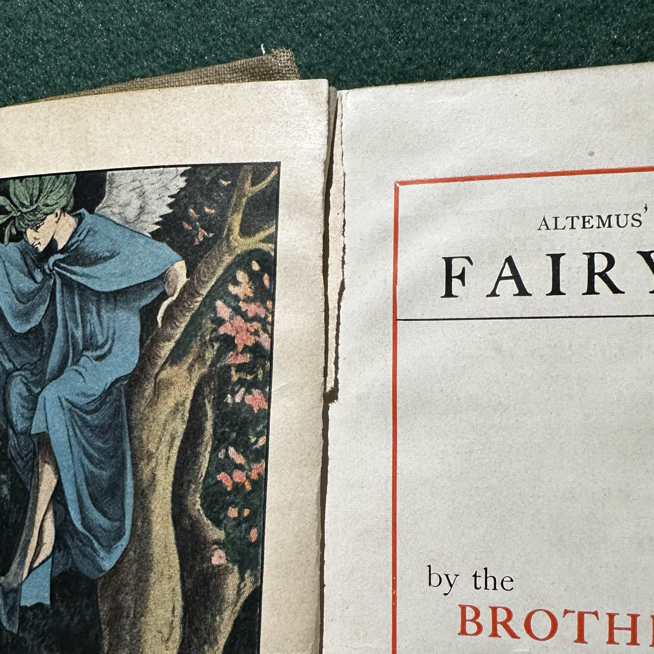 Antique Fiction Hardback: The Brothers Grimm - Fairy Tales, Altemus