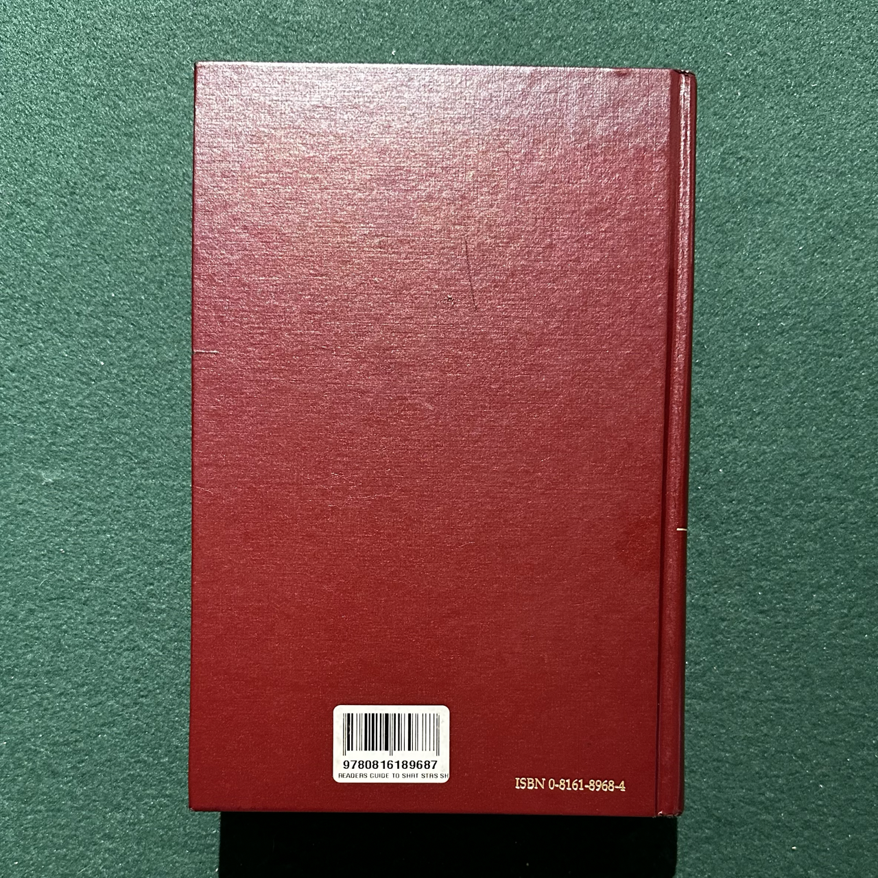 Vintage Non-Fiction Hardback: Judy Jo Small - A Reader's Guide to the Short Stories of Sherwood Anderson FIRST PRINT