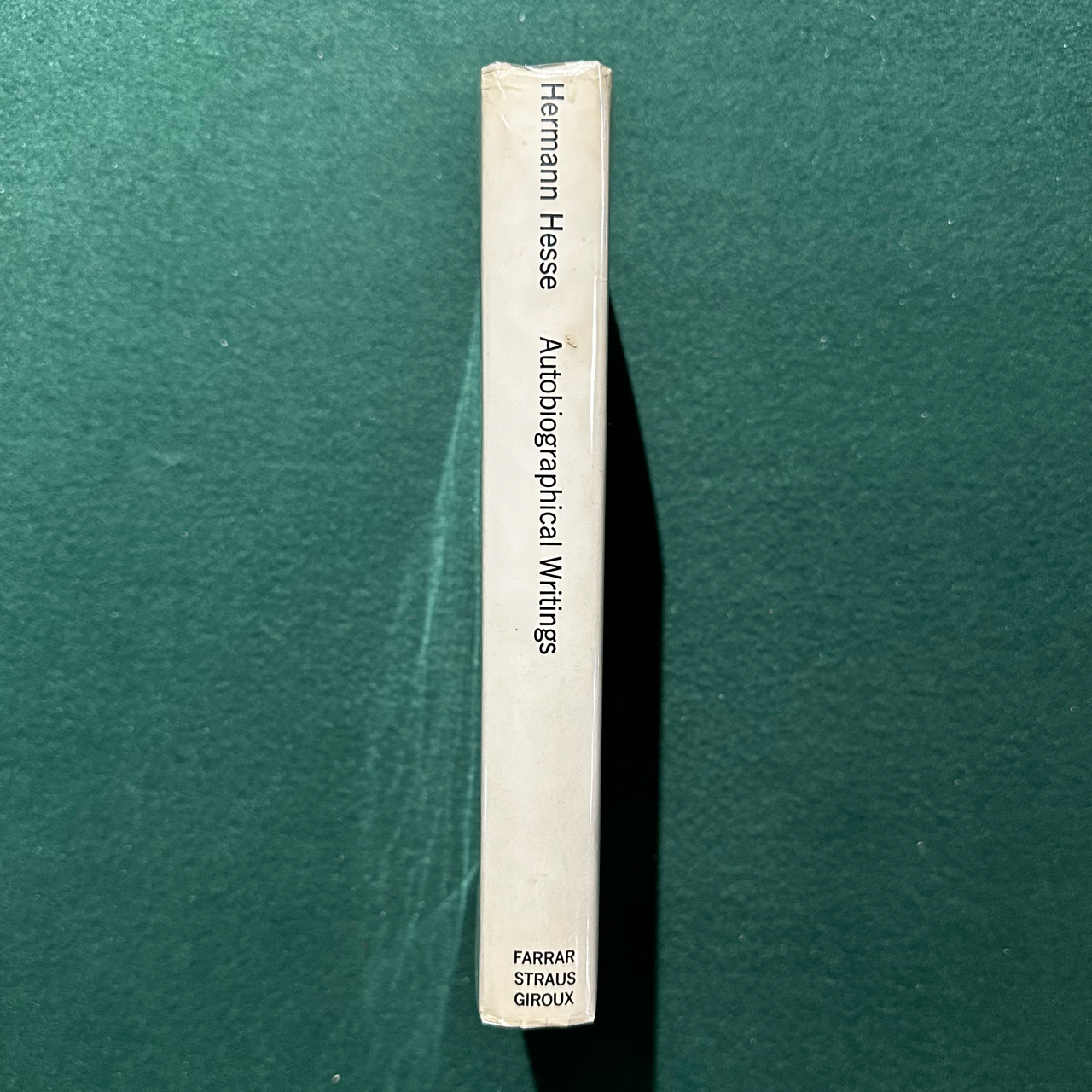 Vintage Fiction Hardback: Hermann Hesse - Autobiographical Writings FIRST EDITION