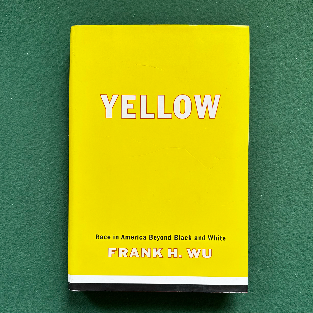 Fiction Hardback: Frank H Wu - Yellow SIGNED FIRST EDITION