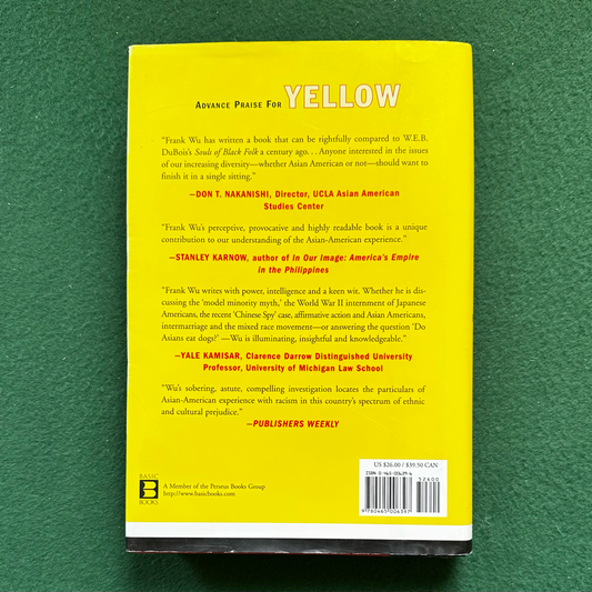 Fiction Hardback: Frank H Wu - Yellow SIGNED FIRST EDITION