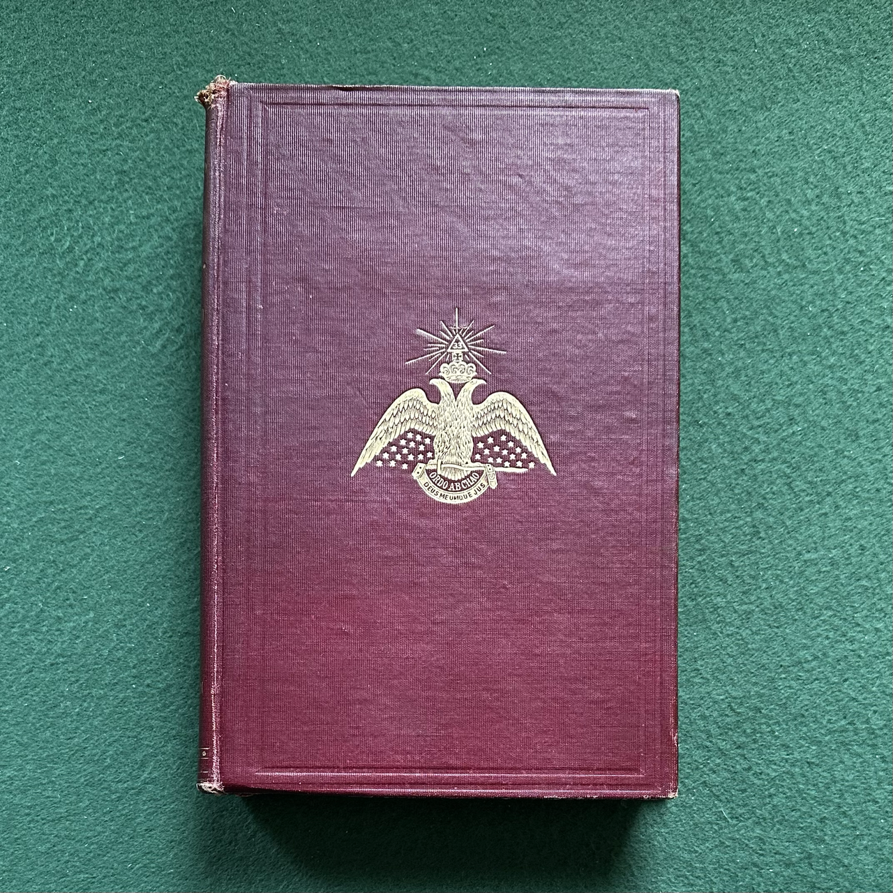 Antique Non-Fiction Hardback: Morals and Dogma of the Ancient and Accepted Scottish Rite of Freemasonry 1920