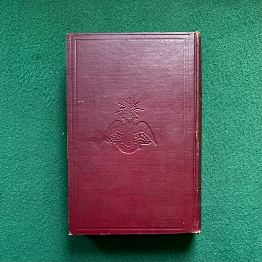 Antique Non-Fiction Hardback: Morals and Dogma of the Ancient and Accepted Scottish Rite of Freemasonry 1920