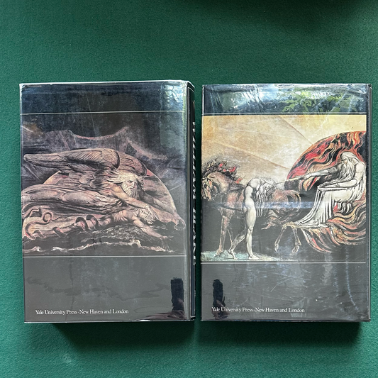 Vintage Non-Fiction Hardback: Martin Butlin - The Paintings and Drawings of William Blake: Plates and Text