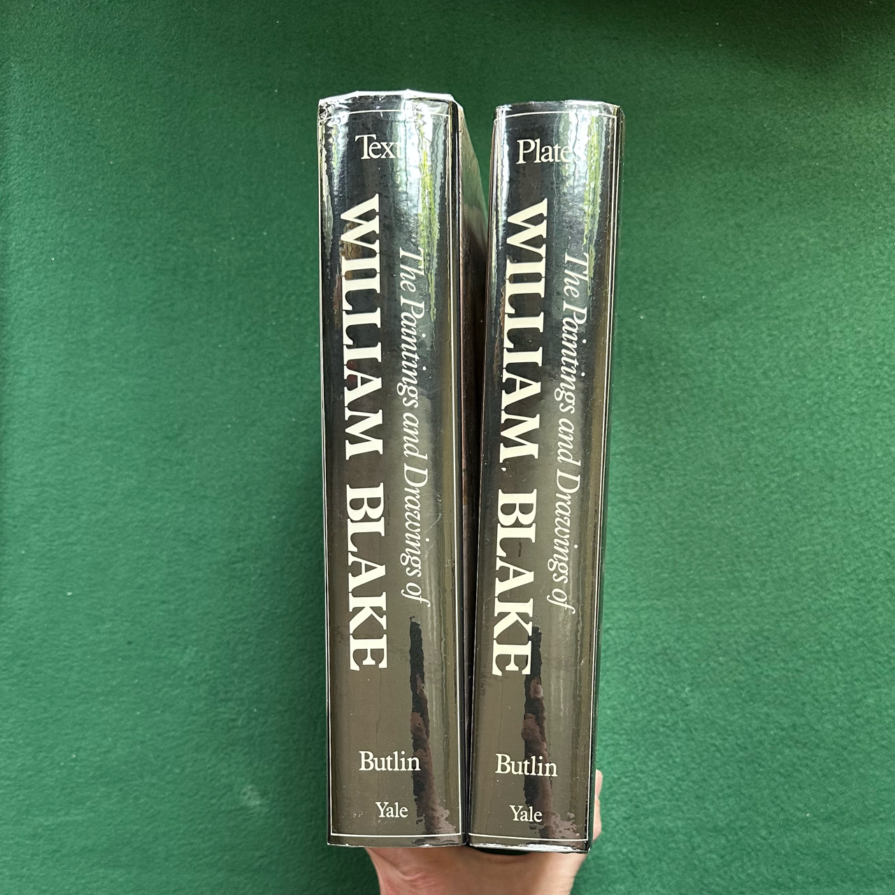 Vintage Non-Fiction Hardback: Martin Butlin - The Paintings and Drawings of William Blake: Plates and Text