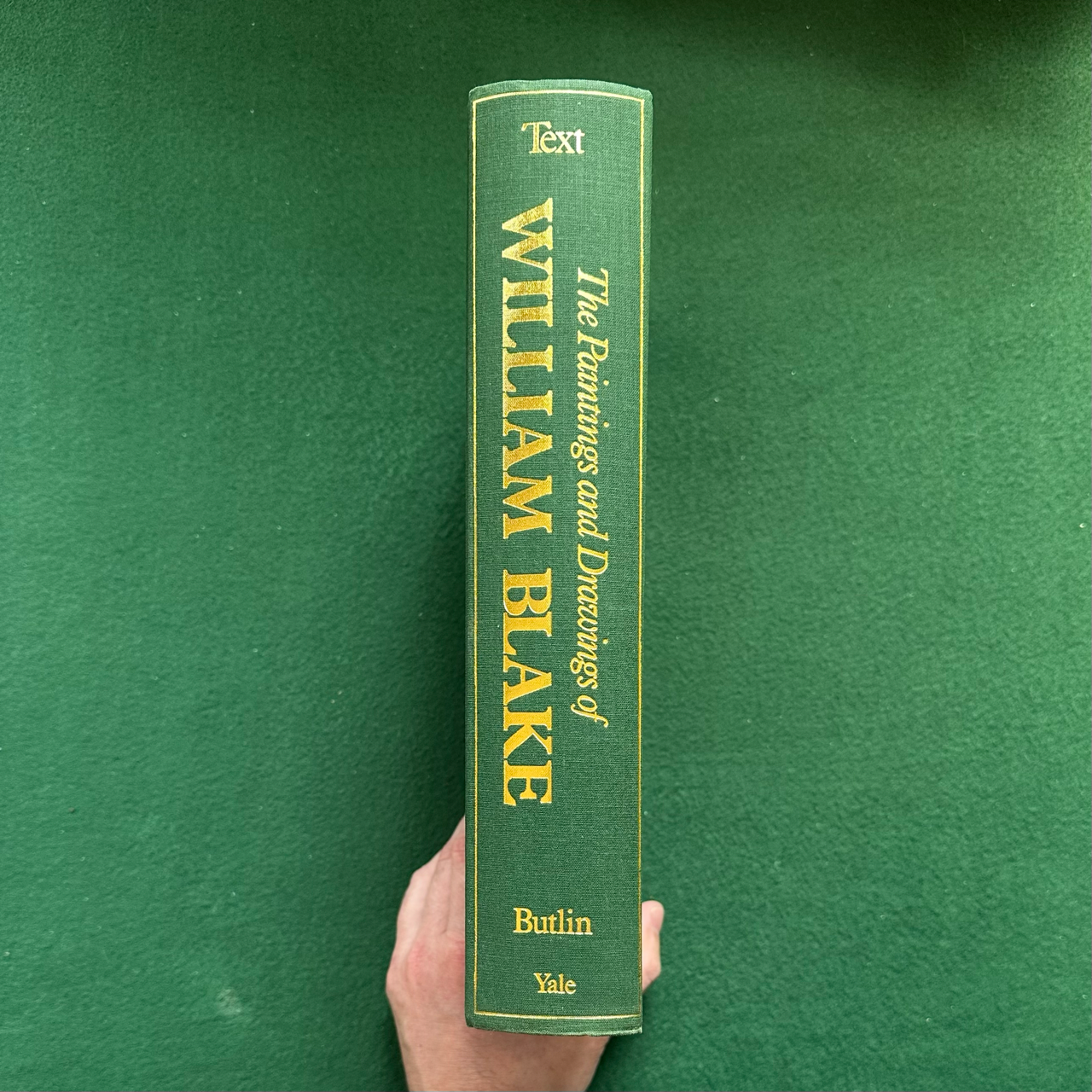 Vintage Non-Fiction Hardback: Martin Butlin - The Paintings and Drawings of William Blake: Plates and Text